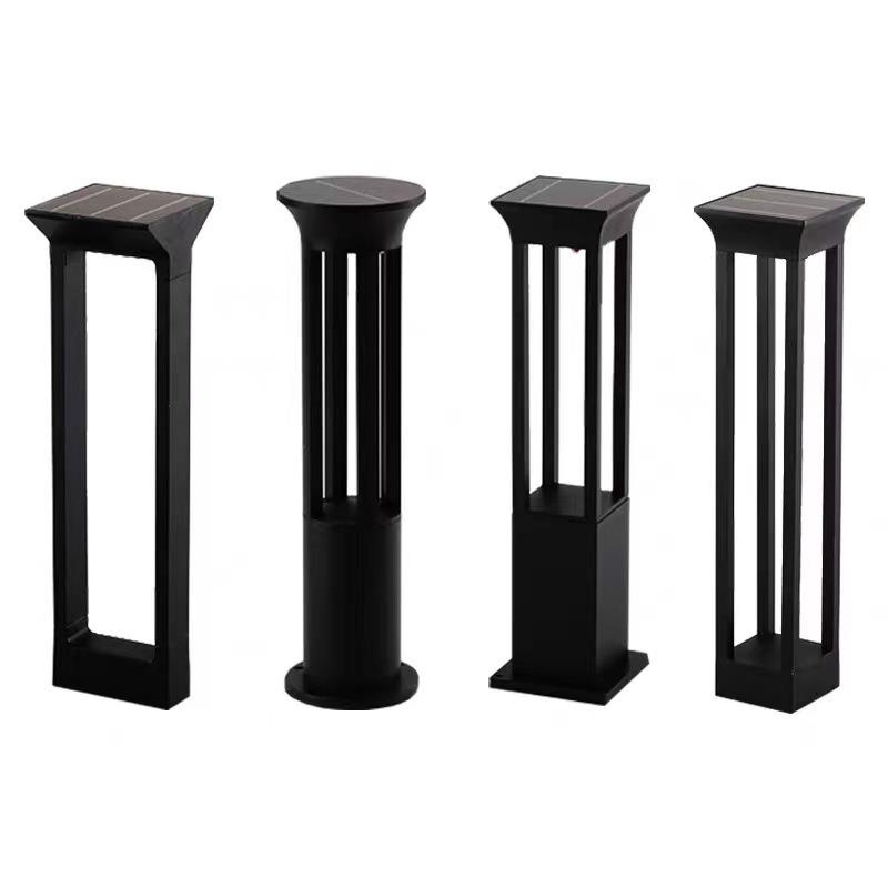 太阳能草坪灯户外庭院灯防水草地灯景观灯花园灯方形不锈钢草坪灯