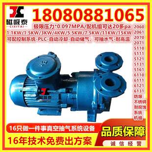 晋城水环式真泵LYO空机2BV、2BE、SK系列罗保茨水环组进口泵维修