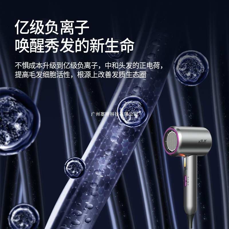 吹风机宿舍用学生800w便携可折叠500w小功率负离子护发家电吹风筒