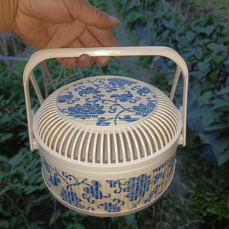 手提竹编竹篮，10个78元。可装水果鸡蛋粽子杨梅枇杷。精品收纳篮