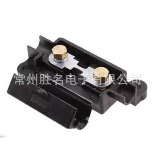 大电流一路熔断器保险丝盒80A汽车保险丝座带线保险丝盒60A100A