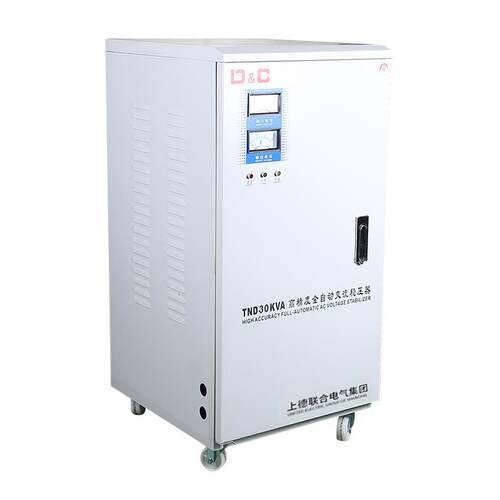D&C/上德联合单相FBU稳压器380V家20V5K1三0K20K用50KW稳2压相电