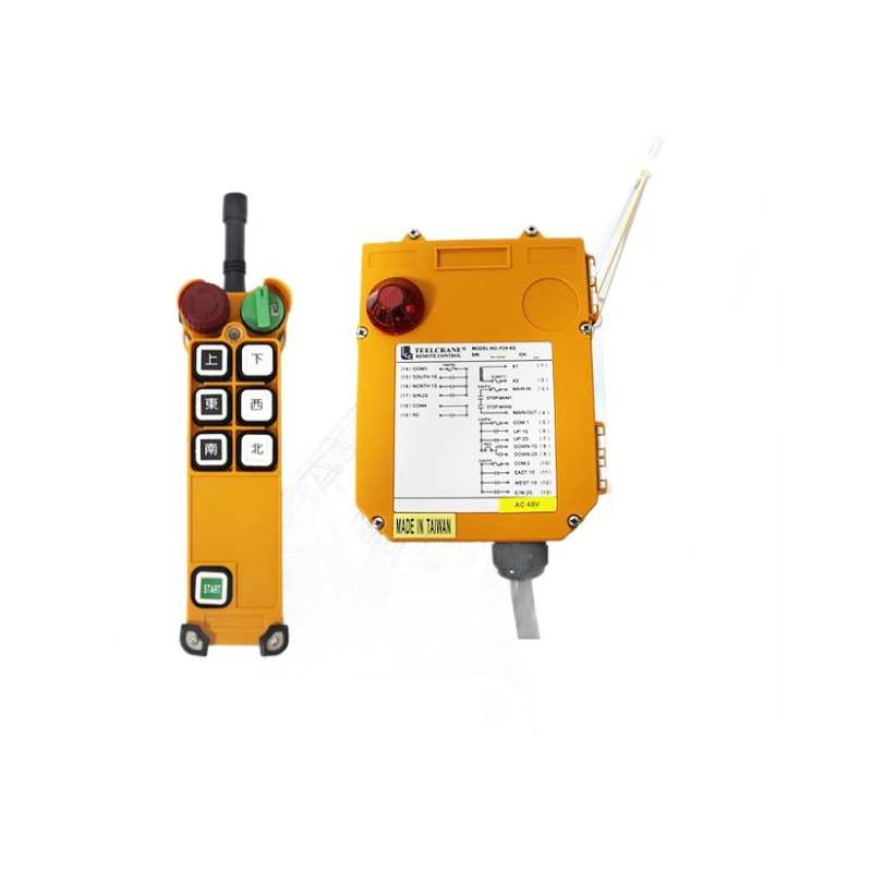 禹鼎伟控F24-6S/6D 6点单双速 电动葫芦无线行车起重机工业遥控器