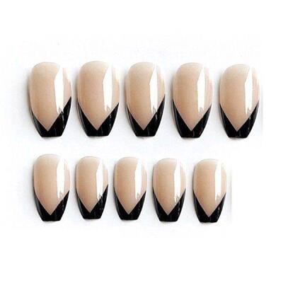 French Press On Nails Medium Nail Art Decorations 3D knot