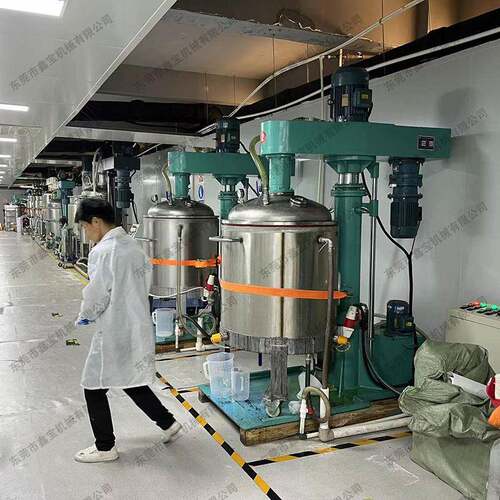 厦门3D打印材料分散机 500L树脂反应釜 印刷材料高低速真空消泡机