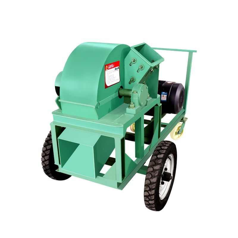 电动木材粉碎机树枝粉碎机木屑粉碎机菇木粉碎机小型木材粉碎机