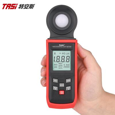 特安斯数字照度计TA8123 测光仪 高精度 照度仪 测光表光度亮度计