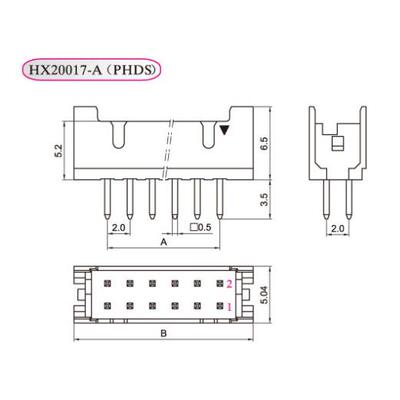 红星 HX20017 PHDS-4A 6/8/10/12/14/16/18/20/22/24/A直针双排