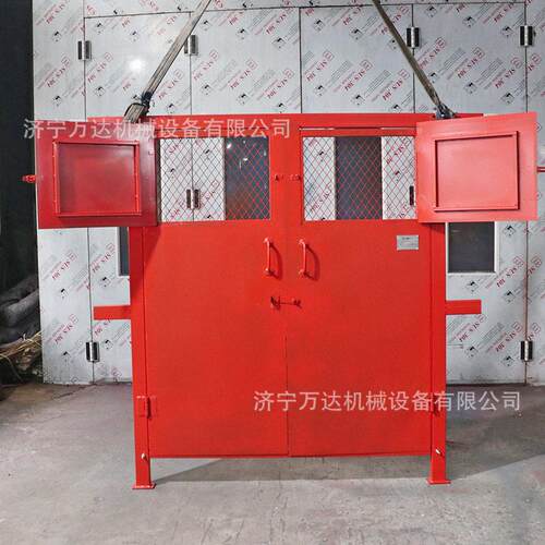 矿用防火栅栏门MFHSL2米*2米防火栅栏两用门煤矿变电室防水防火门