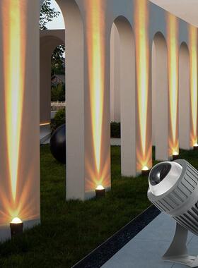 一束光聚光灯led户外防水远射光束灯投射灯室外窄光洗墙灯光柱灯