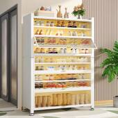 容量落地多层收储 01鞋 制鞋 柜家用门口纳多层入户玄关钢柜大FCXG