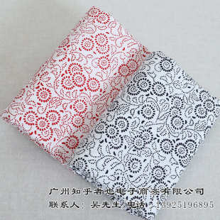 欧美风花布jk21拔单色民族被套 床单面料# 清新染风夏季小点