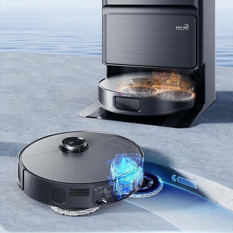 美.的（Mi.dea）扫地机器人扫拖一体自动清洗热风V12pro