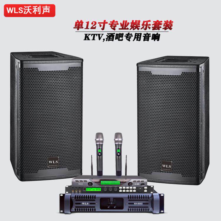 单12寸娱乐音响套装KTV专用专业音箱设备会议室音响家用K歌音箱