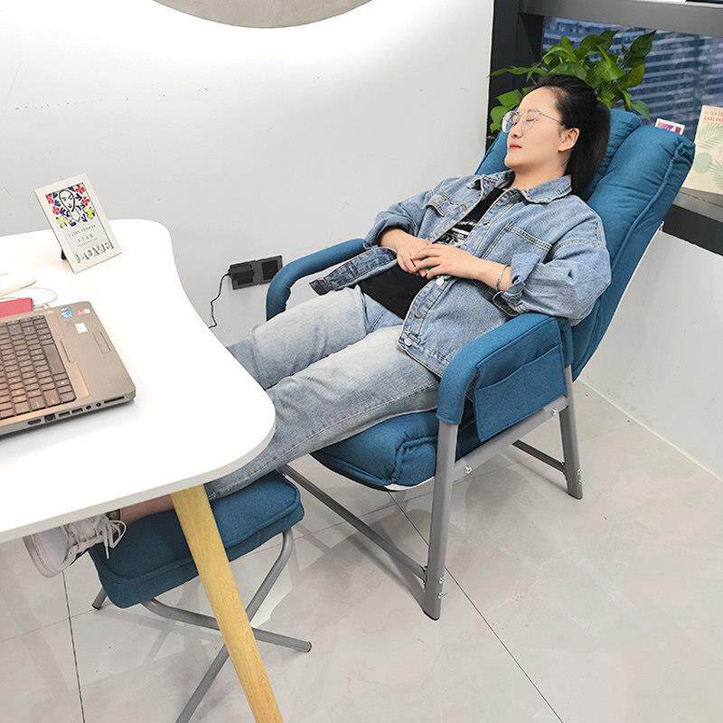 躺椅折叠午休办公室午睡椅子办公椅可躺电脑椅家用学生宿舍靠背椅