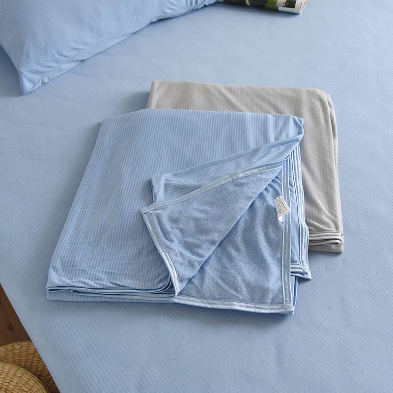 夏季凉感毛毯毛巾被冰丝盖毯沙发毯单人薄午睡空调夏凉毯子