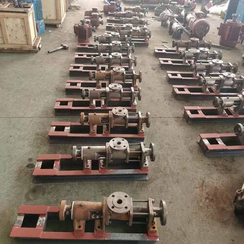 不锈钢螺杆泵G40-2液容积式污泥浓浆泵化工生产处理