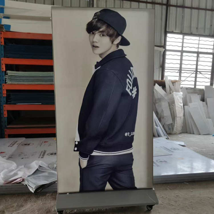 广东厂家批发立式卡布软膜灯箱 亚克力卡布灯箱 铝合金硬边框灯箱