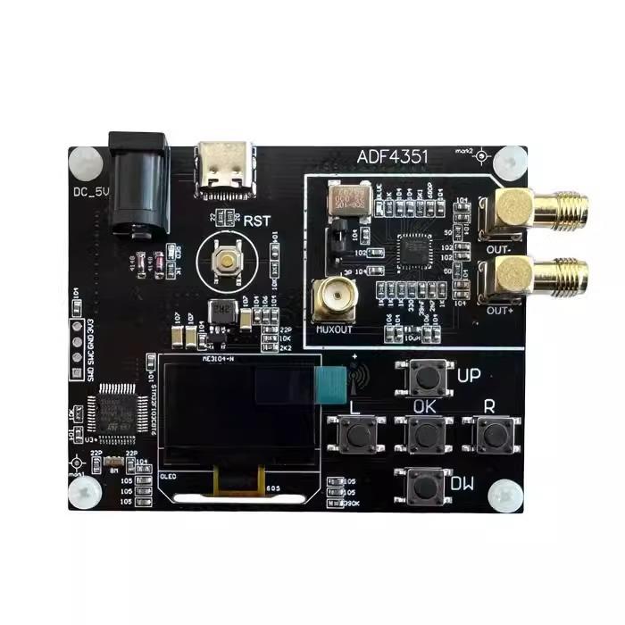 ADF4351射频信号发生器35-4400MHz扫频仪STM32锁相环射频信号源