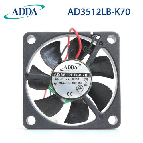 原装ADDA协禧AD3512LB-K70 3506 12V 0.05A 0.72W服务器散热风扇