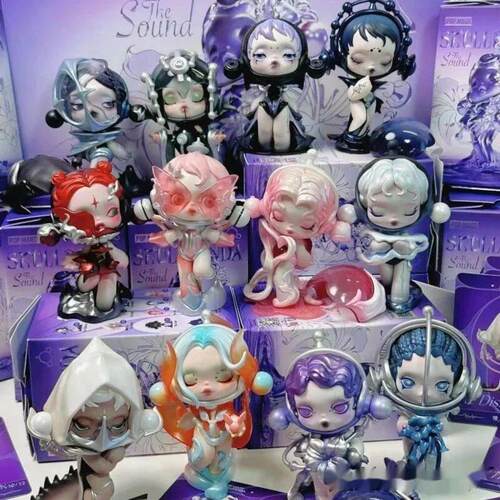 Anime figures Pop Mart Skullpanda Sound Series Super Cute
