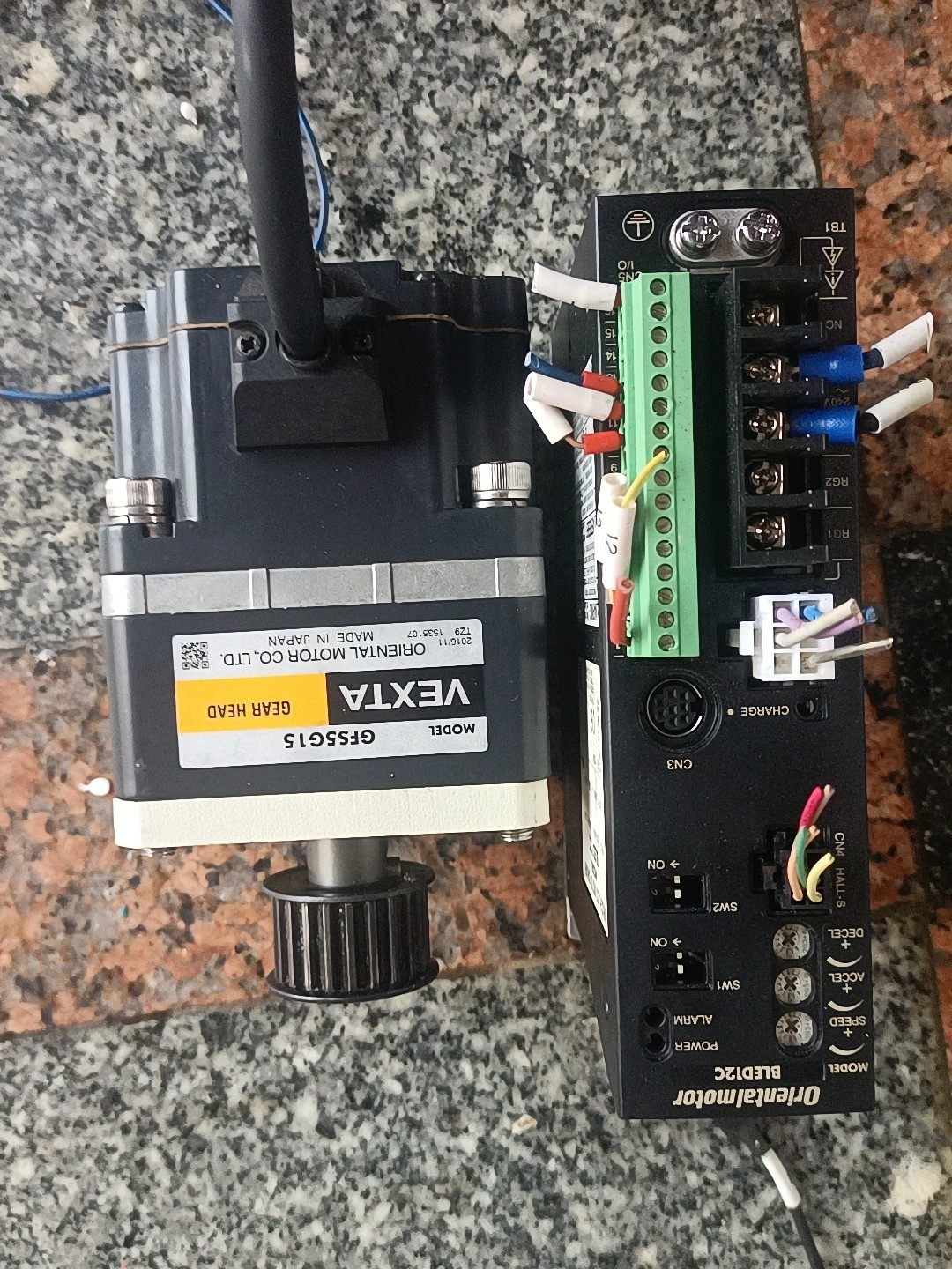 日本东方驱动套装，型号BLED12C，包含电机BLEM512