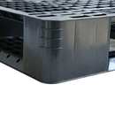 田字型托盘 物流出口黑色卡板pp料叉车仓库塑料托盘现货