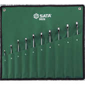 工具sata件世达柄扳快速两用梅花10 组x 开口套08016加长快扳手
