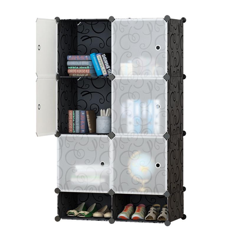 简易衣柜现代简约树脂成人钢架折叠组装布艺衣橱实木组合收纳柜子