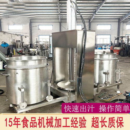桑葚酿制果酒清汁酵素提取压榨机 大压力挤压式不老梅果汁提取机