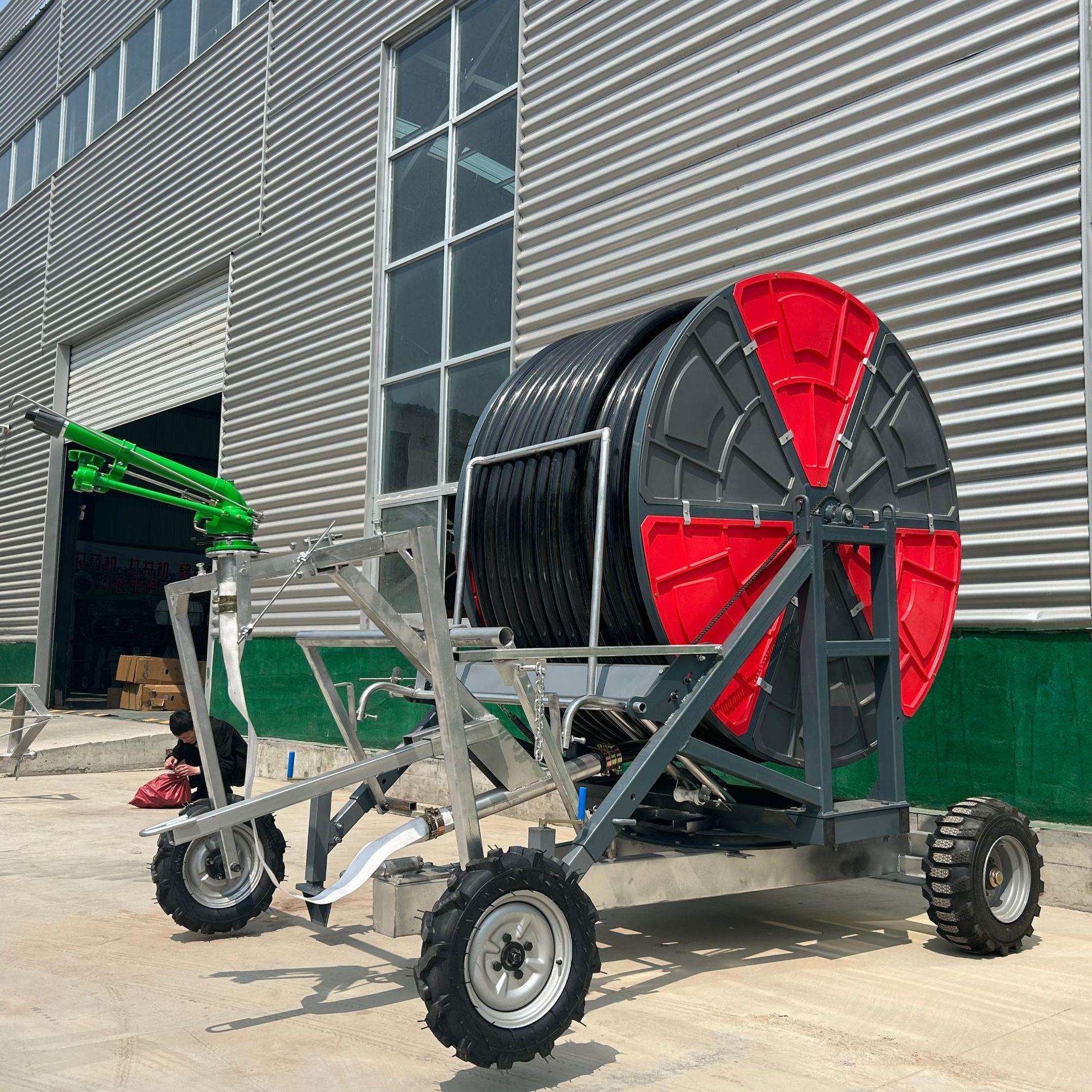 卷盘式喷灌机75-00农全自动绞JOH盘式型用多喷头自3走浇地节水大
