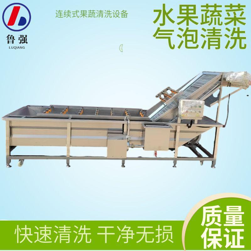 果蔬毛豆清洗机气泡冲浪酱腌菜清洗机去除农药残留洗净设备
