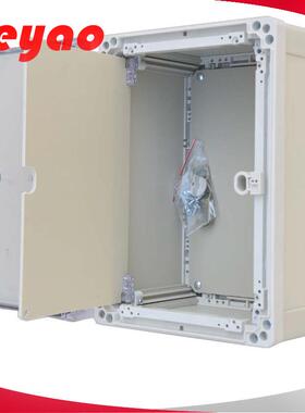带中门内门监电源检修箱塑料配电控箱透明防水箱300*YBQ*200130