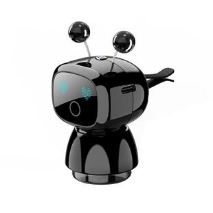 男生男士 高级感车摆件车内摆件机器人智能香薰内香水空调出风 男式