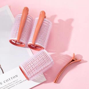 3pcs Self-Grip Hair Rollers Heatless Hair Curlers No Heat Ha