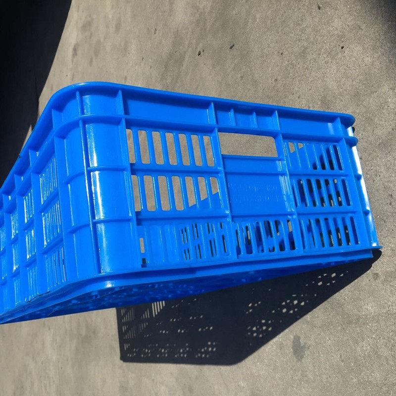570-180塑料周转筐葡水萄框果570-180箱长形箩筐5705-19收纳筐子