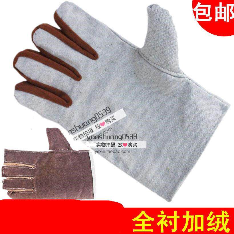 帆布手套架子工专用劳保加厚佳通耐磨不烂男干活防护工作老式电焊
