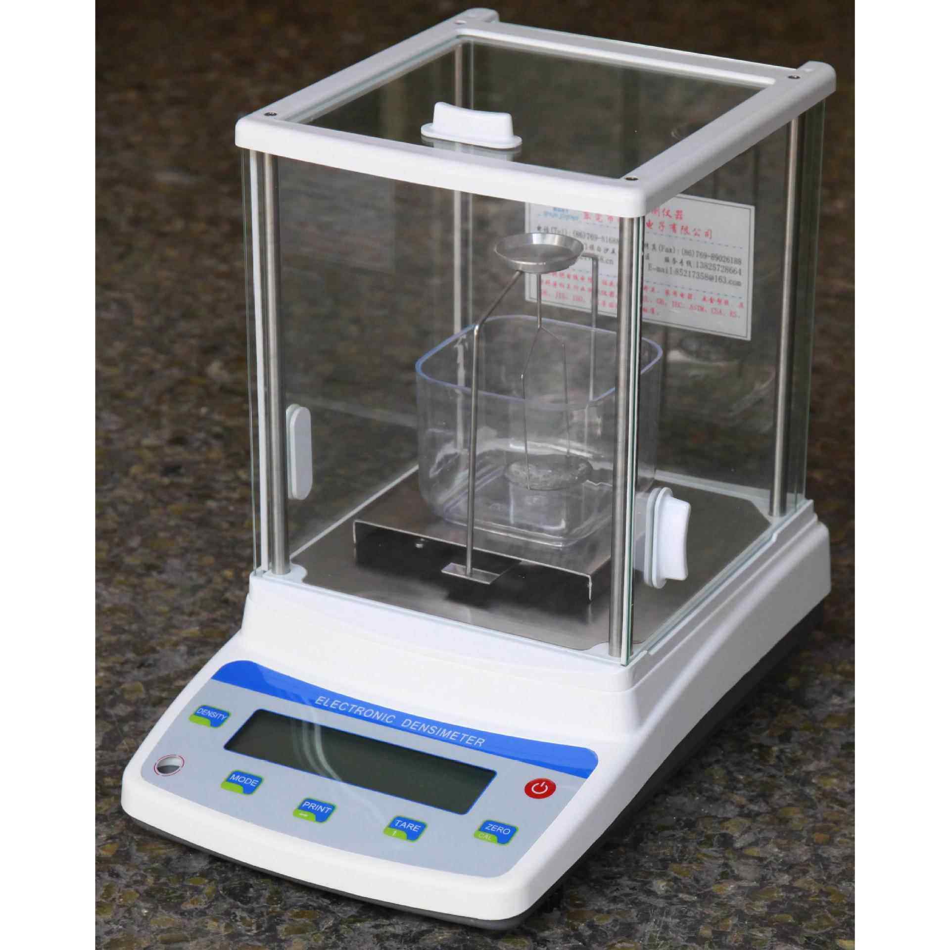 PVC颗粒数显直读密度计塑胶原料数显直读密度仪固体直读比重计