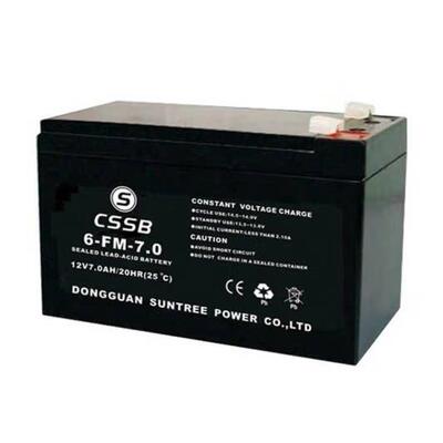 CSSB蓄电池6-FM-7.0音响电池门禁卷闸门12V7AH太阳能直流屏蓄电池