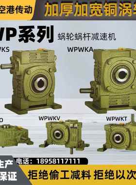 WPWKA（S.O.T.V）涡轮蜗轮蜗杆减速机小型家用变速器带电机齿轮箱
