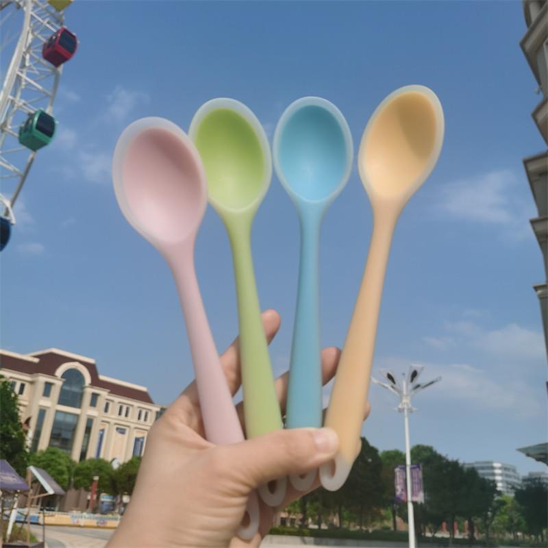 虫虫同款勺子吃饭勺成人硅胶勺食品级耐高温日式情侣勺子家用汤勺