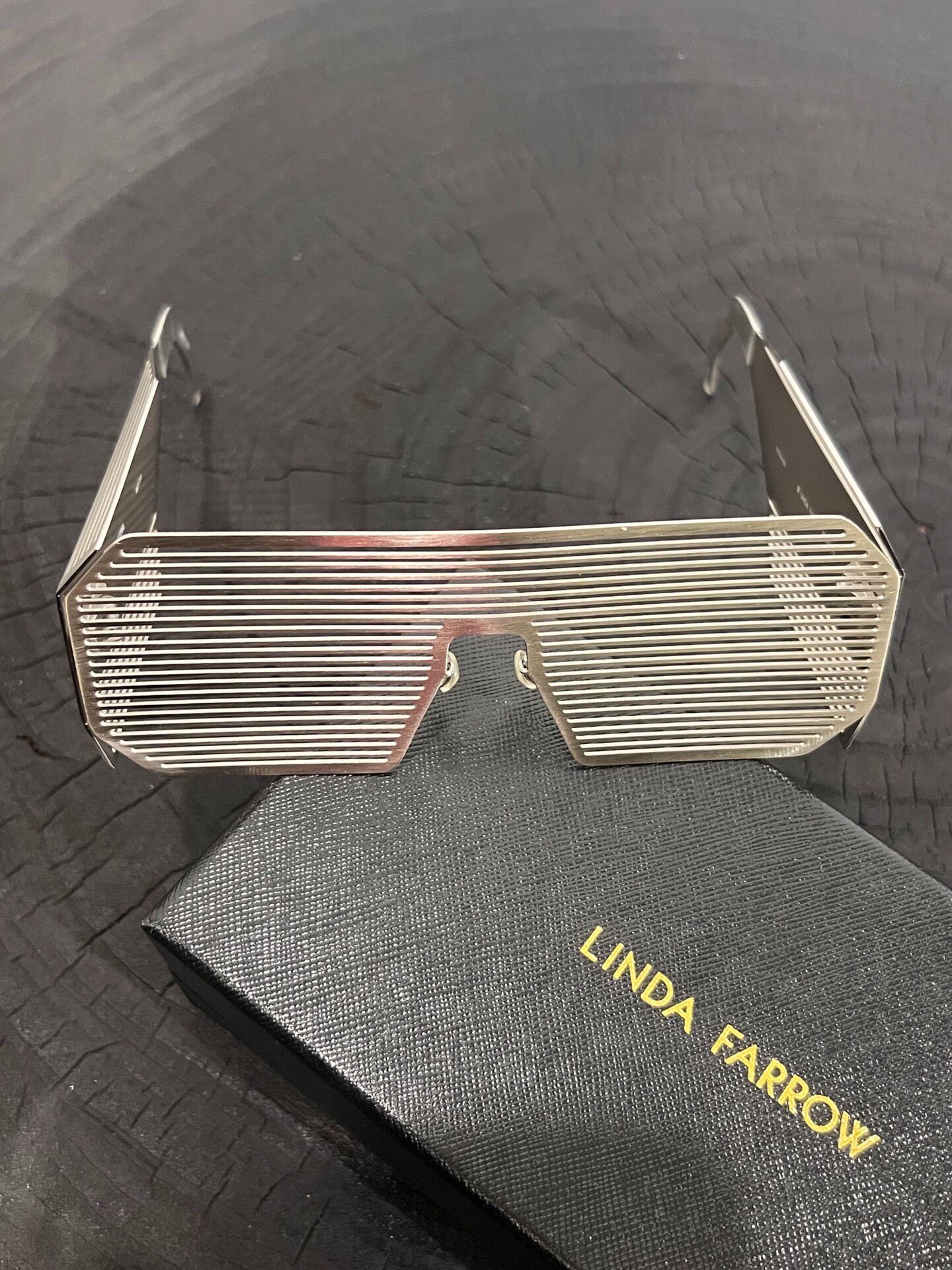 BBS x Linda Farrow Shutter Sunglasses
