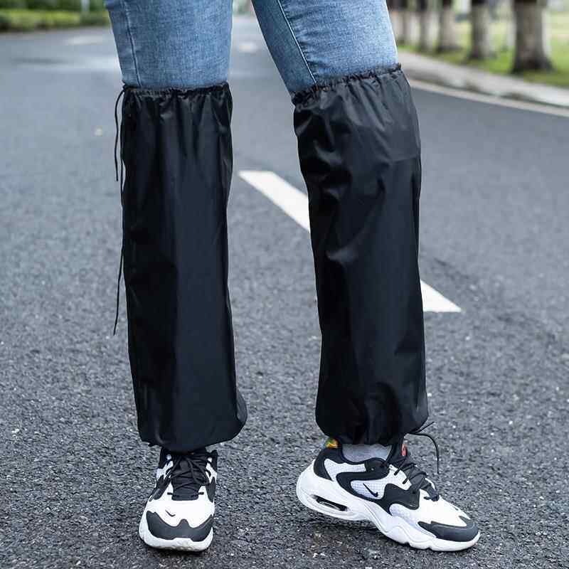 厂家直销防雨裤套男女防水防雨裤腿套裤管雨裤成人儿童套腿用防脏