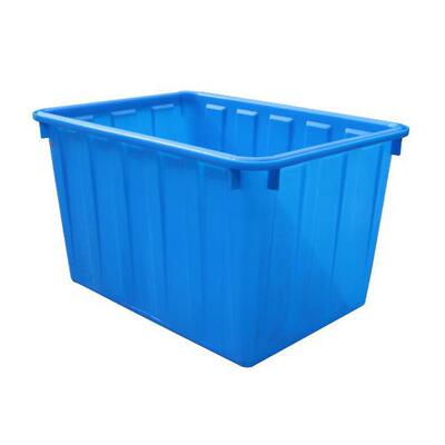 加厚塑料水箱长方形周转储水箱带盖桶养鱼龟水产养殖泡瓷砖箱水