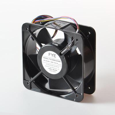 福烨15050风扇48v净化器直流风扇双滚珠150*150*50mm散热风扇