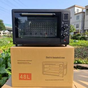 Oven外贸48升大容量家用多功能加热烘焙欧规英文烤箱电烤箱