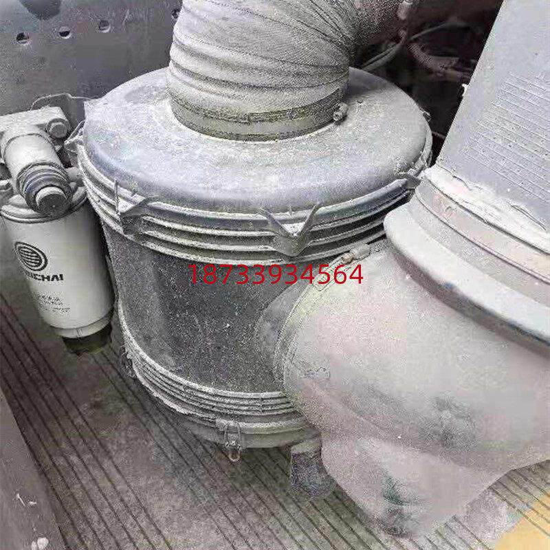 K2841立式直口空滤总成外壳解放J6P牵引车载货车空气滤清器总成