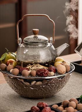 冬炉日围煮KLB茶瓜室内罐家用电陶炉煮茶烤地全套网红烤奶罐茶壶