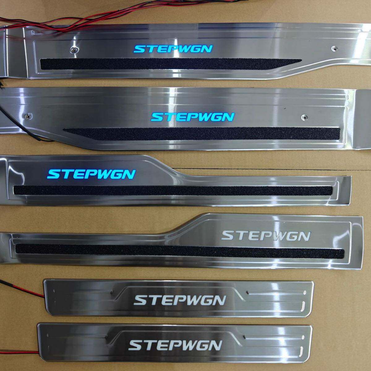 适用于 22-23款步威 门槛条 STEPWGN RP6 带灯LED发光迎宾踏板 6P