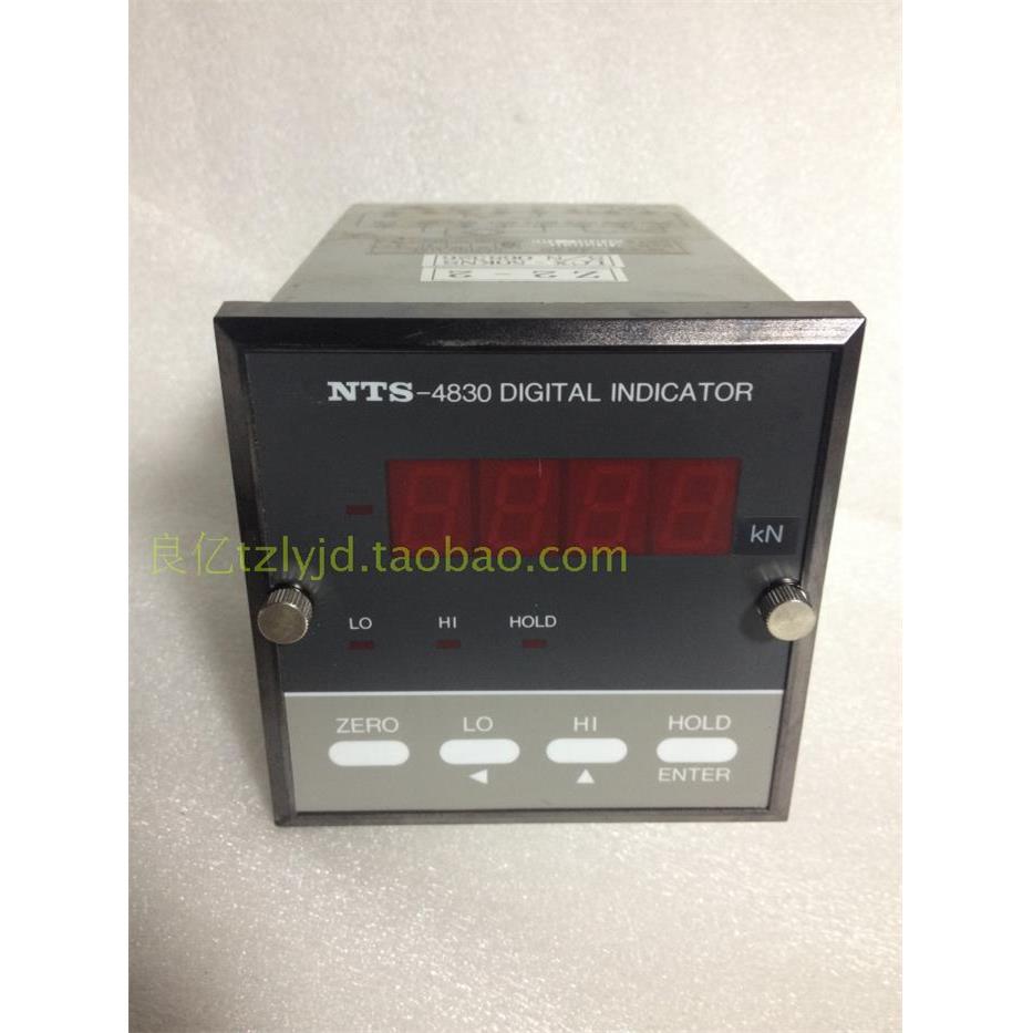 NIPPON TOKUSHU SOKKI NTS-4830称重量荷重计 KN 测力表 测力显示
